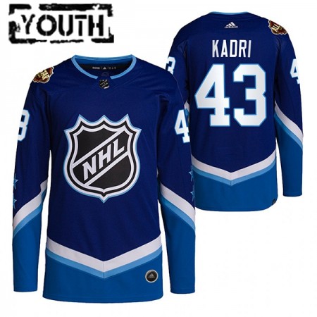 Dětské Hokejový Dres Colorado Avalanche Nazem Kadri 43 2022 NHL All-Star Modrý Authentic